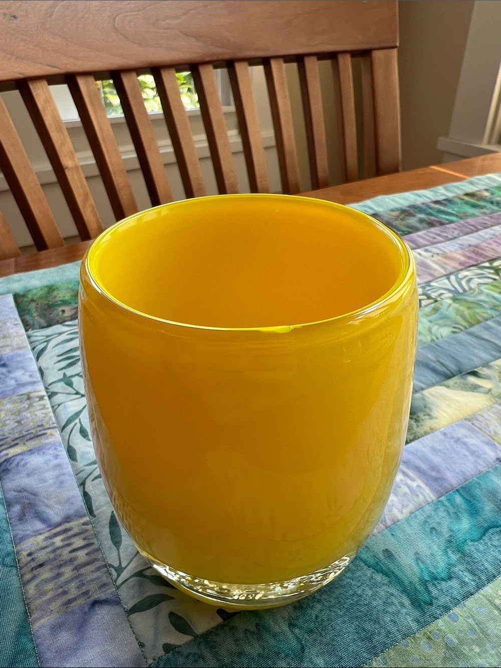 Lemon Yellow Glassybaby Chinababy - Picture 5 of 5